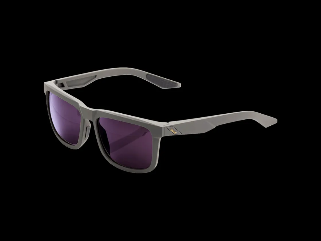 Trek Bikes 100% Blake PEAKPOLAR Lens Sunglasses Grey/Black Best Sale