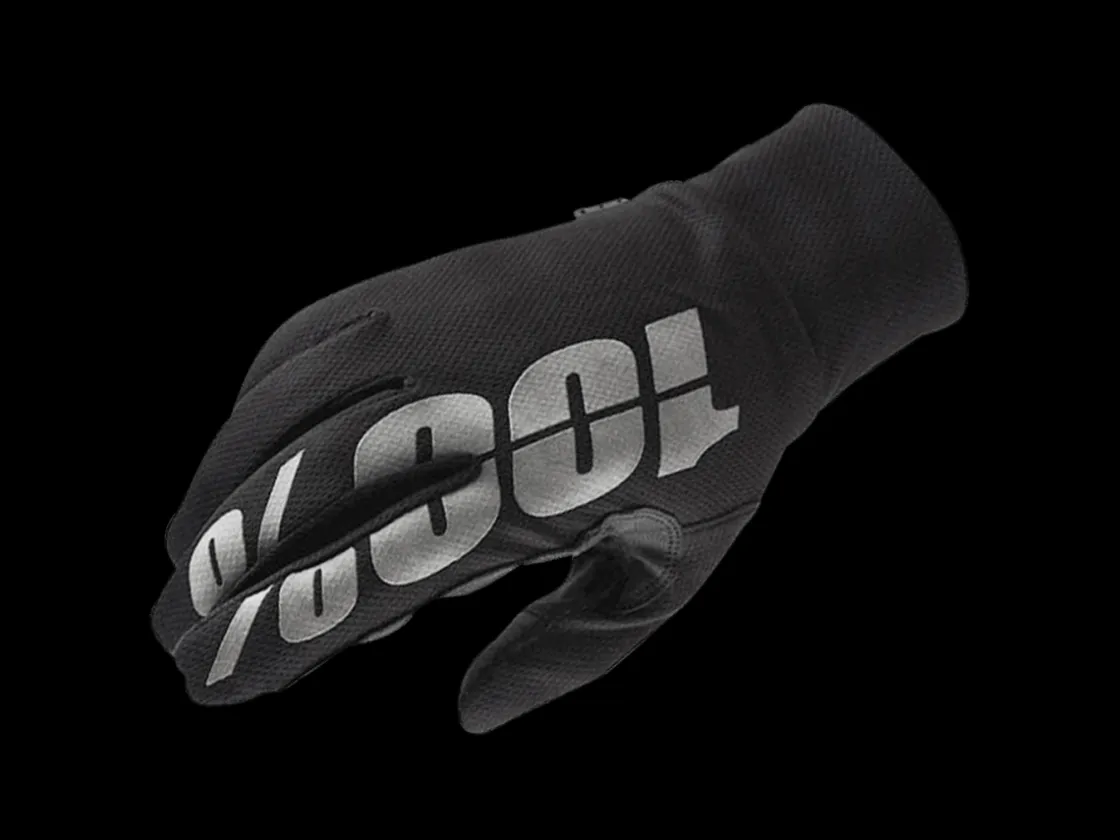 Trek Bikes 100% Hydromatic Mountain Bike Glove Black Best