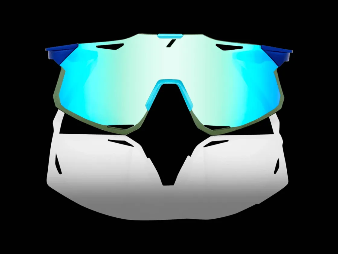 Trek Bikes 100% Hypercraft Standard Lens Sunglasses Black/Gold Hot