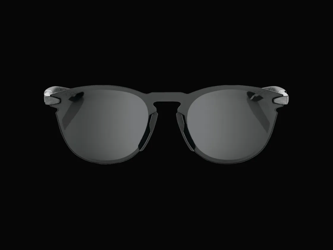 Trek Bikes 100% Legere Round Standard Lens Sunglasses Black Clearance