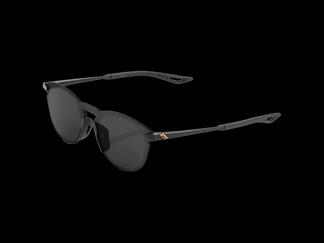 Trek Bikes 100% Legere Round Standard Lens Sunglasses Black Clearance