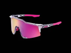 Trek Bikes 100% Speedcraft Standard Lens Sunglasses Grey/Light Purple Sale