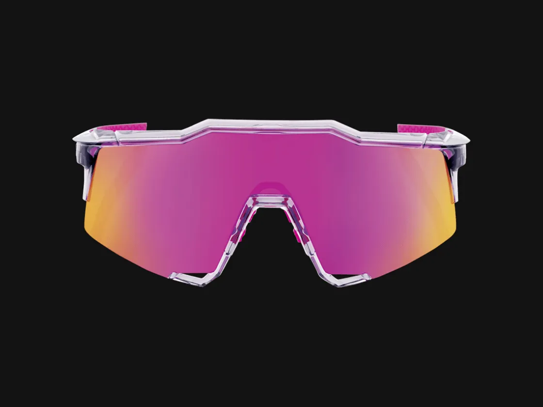 Trek Bikes 100% Speedcraft Standard Lens Sunglasses Grey/Light Purple Sale