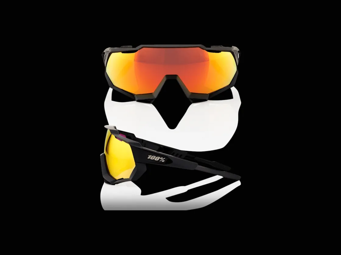 Trek Bikes 100% Speedtrap HiPER Lens Sunglasses Cheap