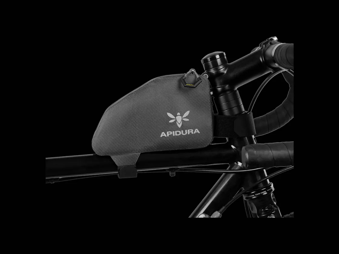 Trek Bikes Apidura Expedition Top Tube Pack Light Grey Hot