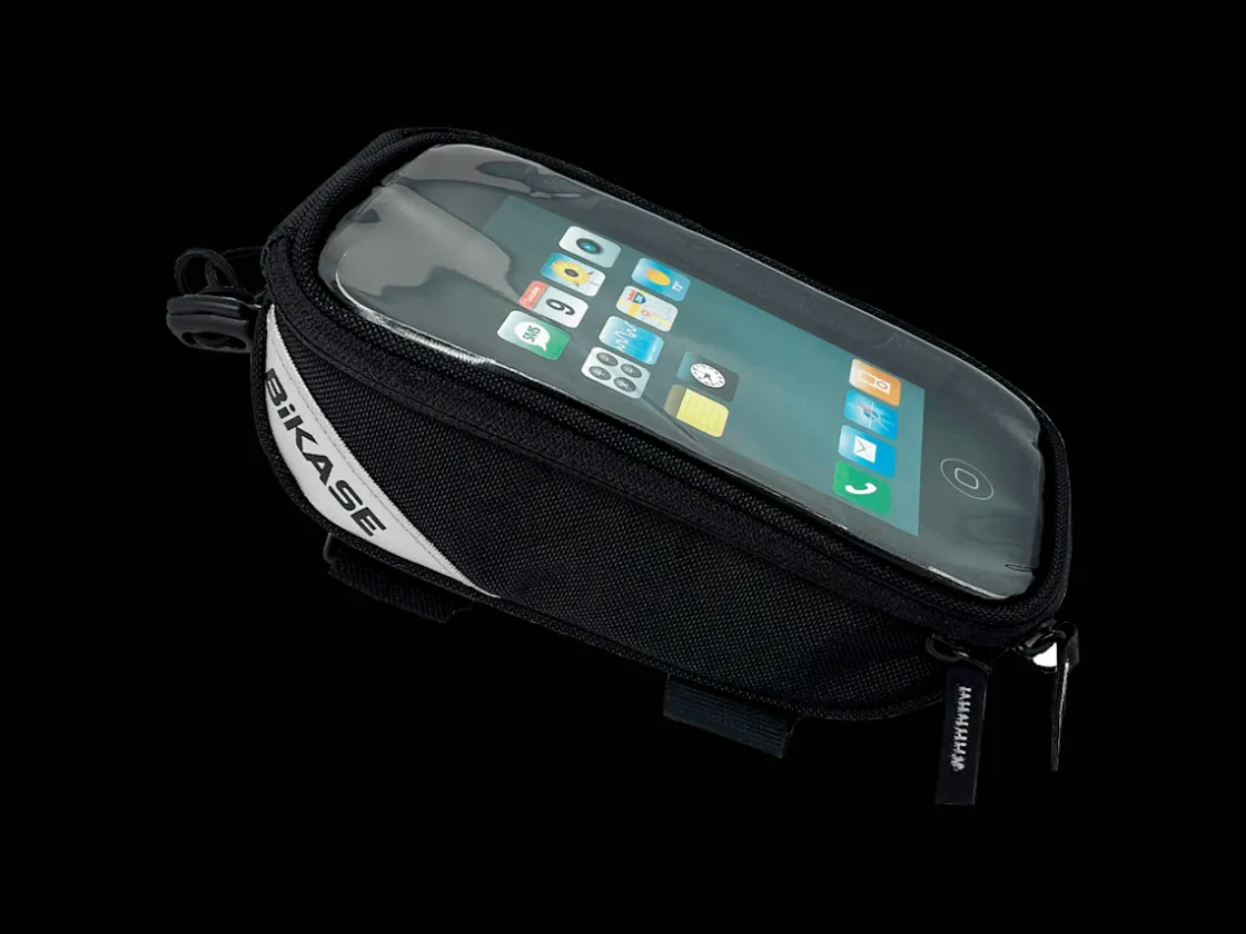 Trek Bikes BiKASE Beetle 6 Top Tube Phone & Storage Case Black Cheap