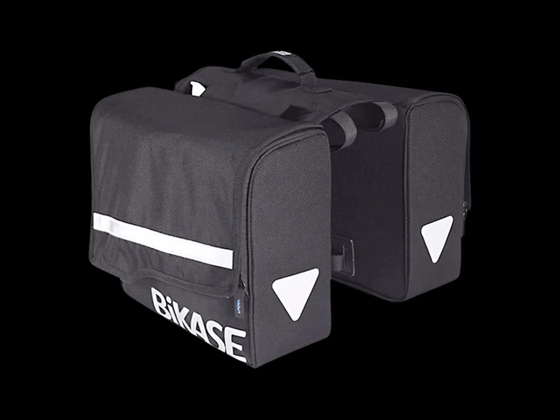 Trek Bikes BiKASE City Double Sided Pannier Set Black Best