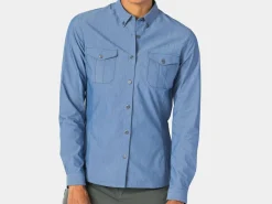 Trek Bikes Bontrager Adventure Women's Cycling Chambray Shirt Cheap