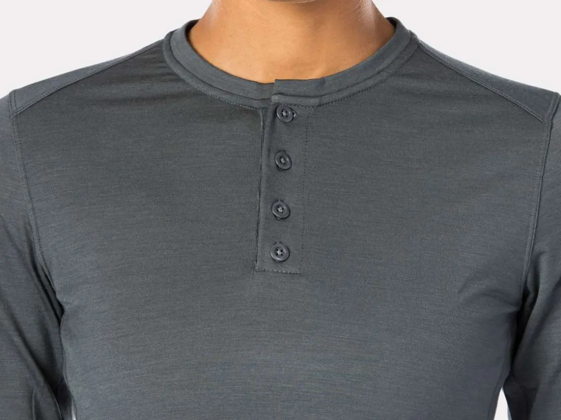 Trek Bikes Bontrager Adventure Women's Wool Blend Cycling Henley Clearance