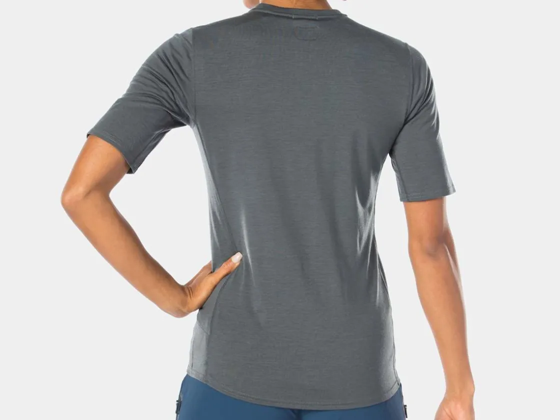 Trek Bikes Bontrager Adventure Women's Wool Blend Cycling Henley Clearance