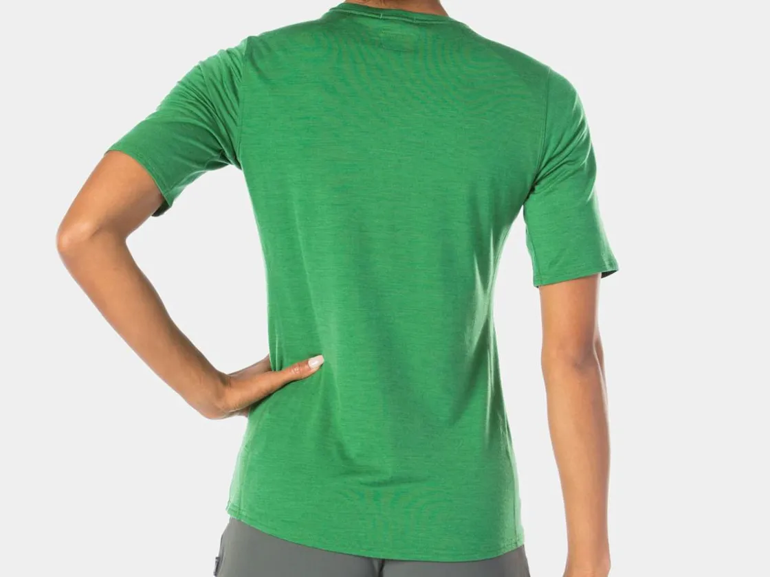 Trek Bikes Bontrager Adventure Women's Wool Blend Cycling Henley Clearance