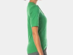 Trek Bikes Bontrager Adventure Women's Wool Blend Cycling Henley Clearance