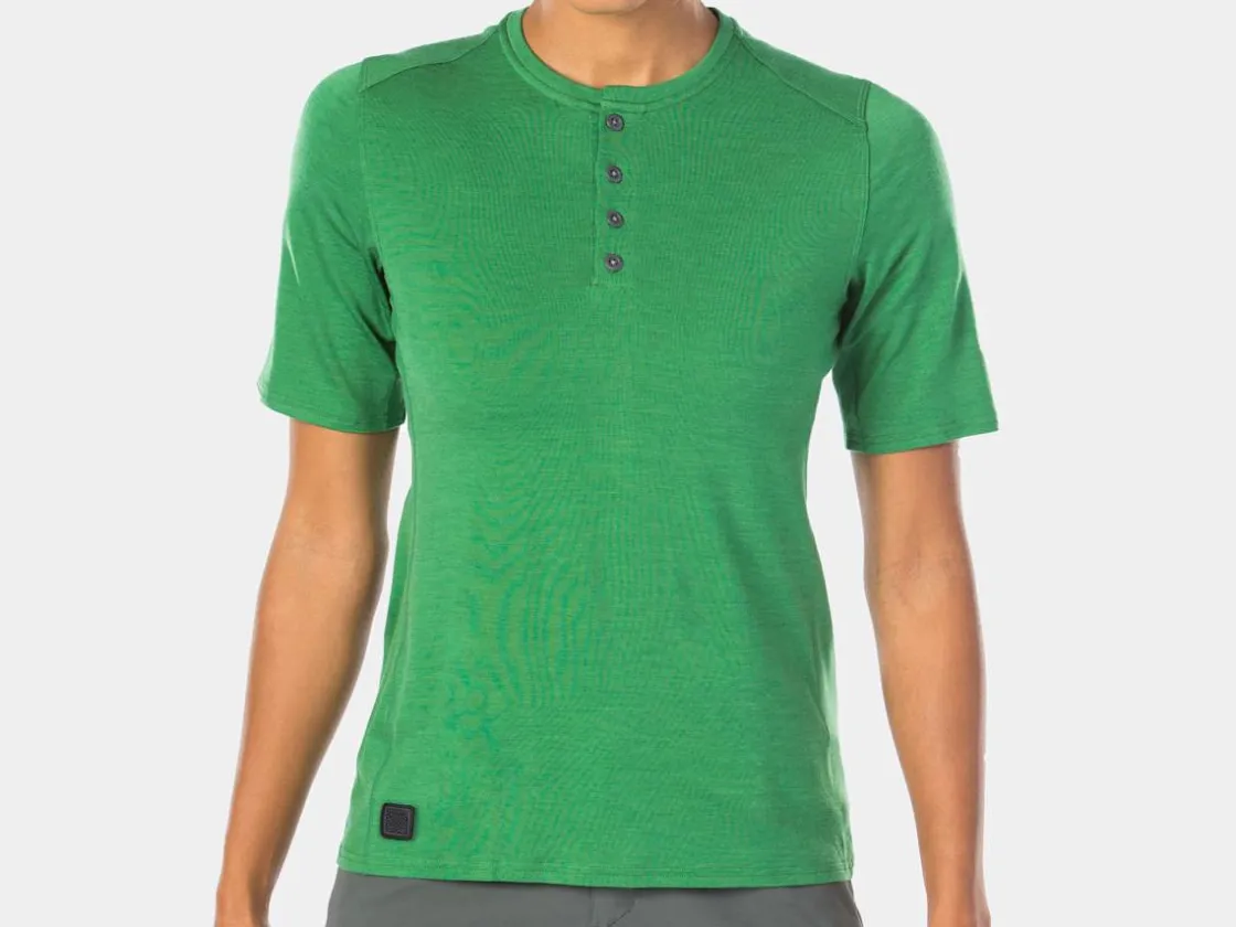 Trek Bikes Bontrager Adventure Women's Wool Blend Cycling Henley Clearance