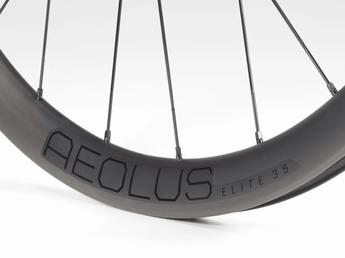 Trek Bikes Bontrager Aeolus Elite 35 TLR Disc Road Wheel Black Store
