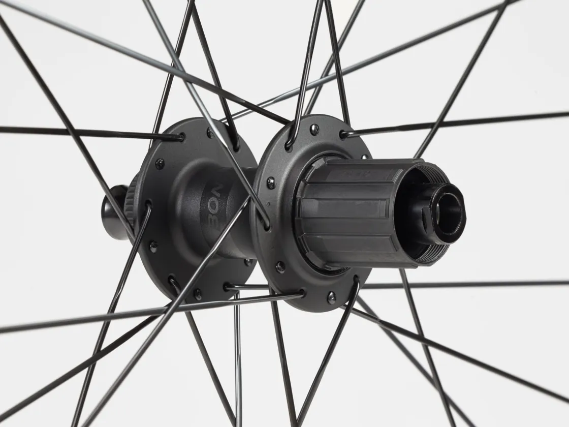 Trek Bikes Bontrager Aeolus Elite 50 TLR Disc Road Wheel Black Fashion