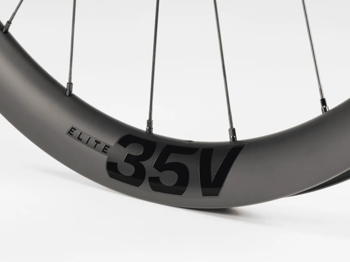 Trek Bikes Bontrager Aeolus Elite 35V TLR Disc Road Wheel Black Store