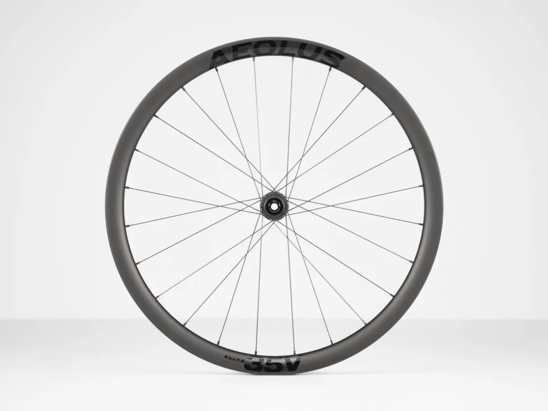 Trek Bikes Bontrager Aeolus Elite 35V TLR Disc Road Wheel Black Store