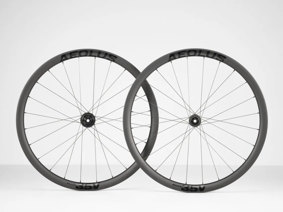 Trek Bikes Bontrager Aeolus Elite 35V TLR Disc Road Wheel Black Store