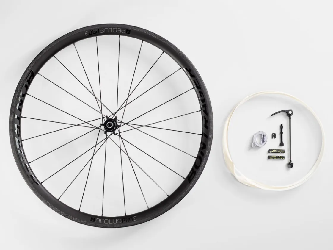 Trek Bikes Bontrager Aeolus Pro 3 TLR Road Wheel Black/Anthracite Cheap