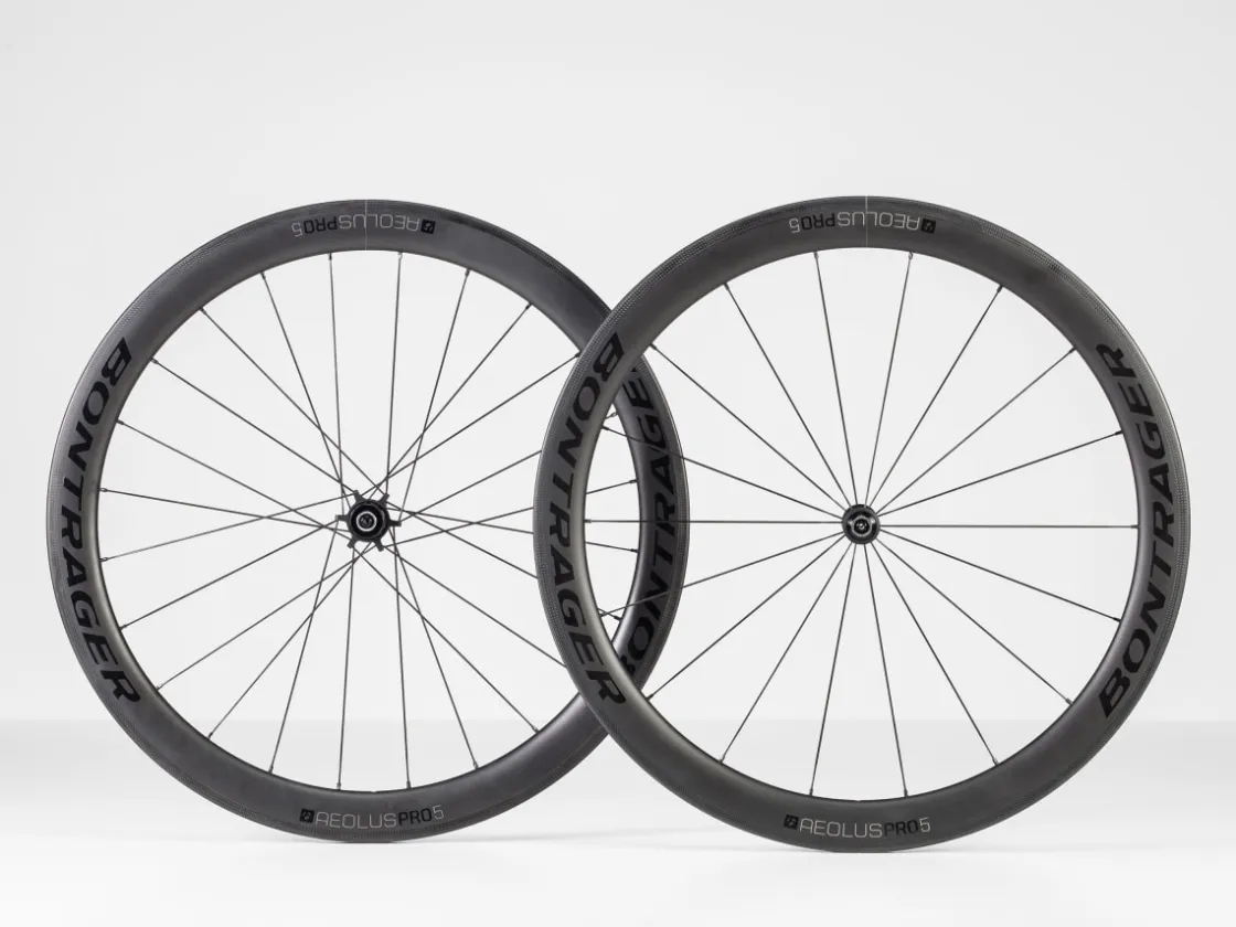 Trek Bikes Bontrager Aeolus Pro 5 TLR Road Wheel Black/Anthracite Hot