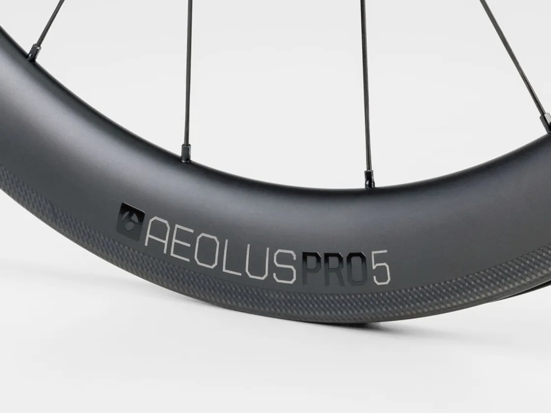 Trek Bikes Bontrager Aeolus Pro 5 TLR Road Wheel Black/Anthracite Hot