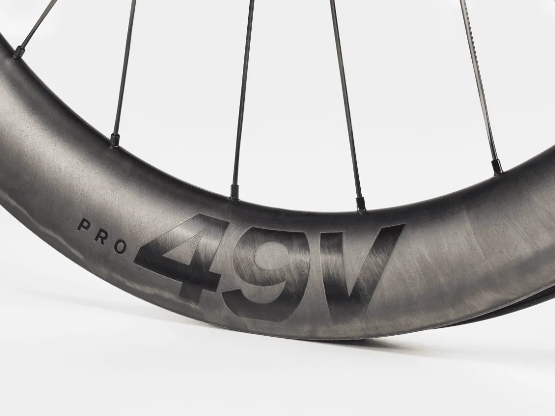 Trek Bikes Bontrager Aeolus Pro 49V Disc TLR Road Wheel Black Hot
