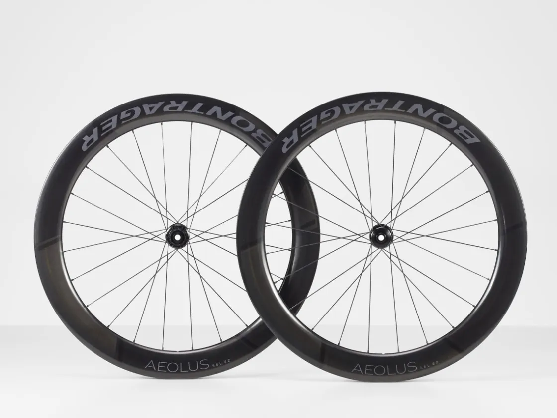 Trek Bikes Bontrager Aeolus RSL 62 TLR Disc Road Wheel Black Hot