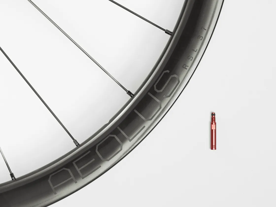 Trek Bikes Bontrager Aeolus RSL 37 Tubular Disc Road Wheel Black Best Sale
