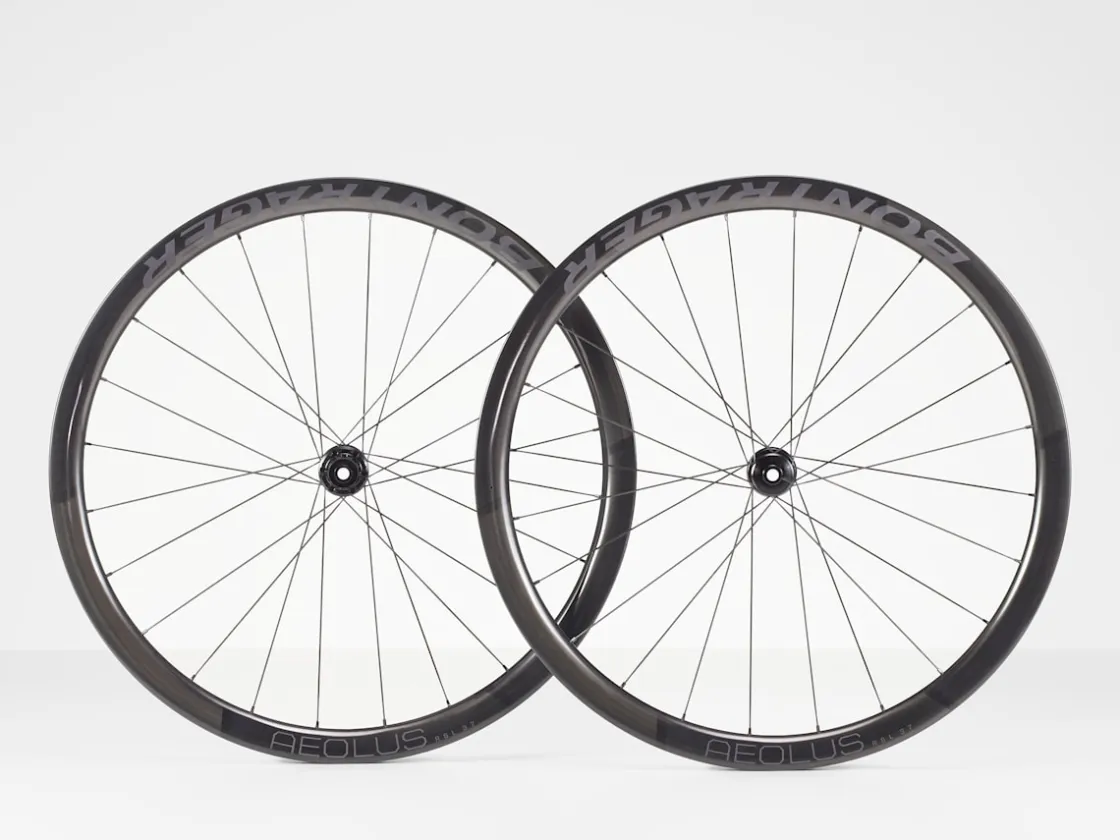 Trek Bikes Bontrager Aeolus RSL 37 Tubular Disc Road Wheel Black Best Sale