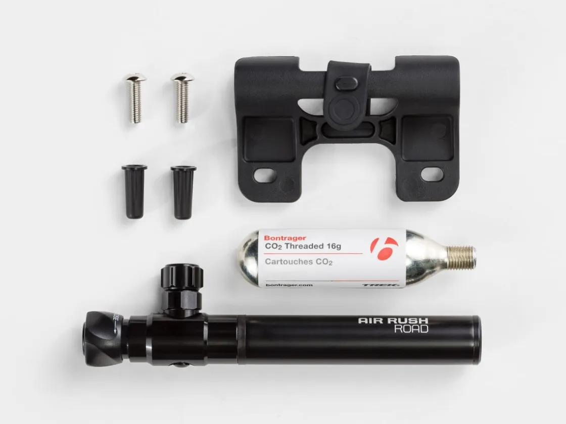Trek Bikes Bontrager Air Rush Road Mini Pump Black Discount