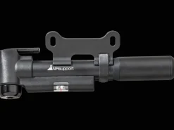 Trek Bikes Bontrager Air Support Pump w/Gauge Black/Silver Fashion