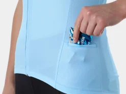 Trek Bikes Bontrager Anara LTD Women's Cycling Jersey Azure Outlet
