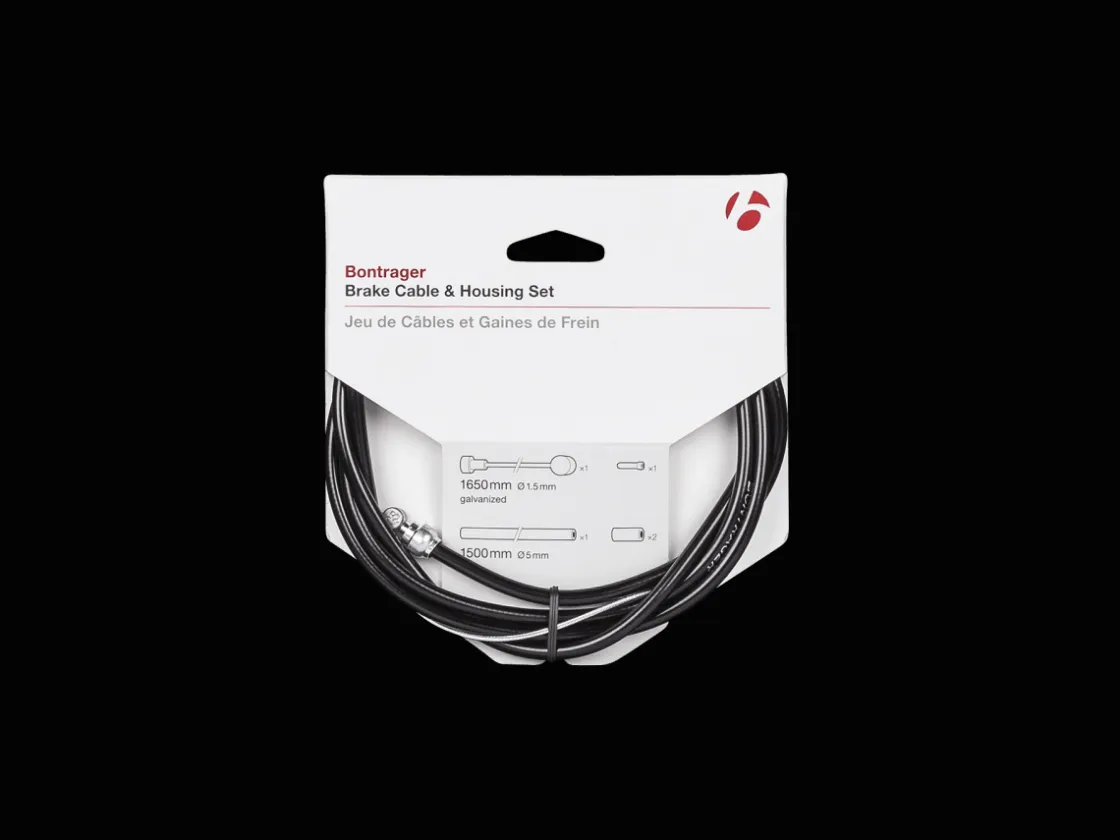 Trek Bikes Bontrager Brake Cable & Housing Set Black New