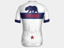 Trek Bikes Bontrager California State Cycling Jersey White Discount