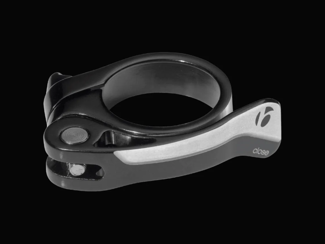 Trek Bikes Bontrager Carbon Friendly Quick Release Seatpost Clamp Black New