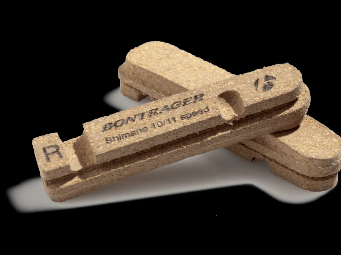 Trek Bikes Bontrager Carbon Stop Cork Brake Pad Brown Clearance