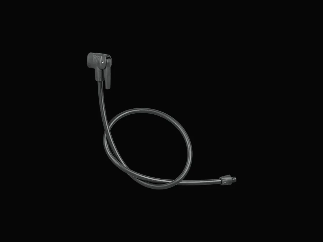 Trek Bikes Bontrager Charger Euro Pump Head with Hose Black Discount