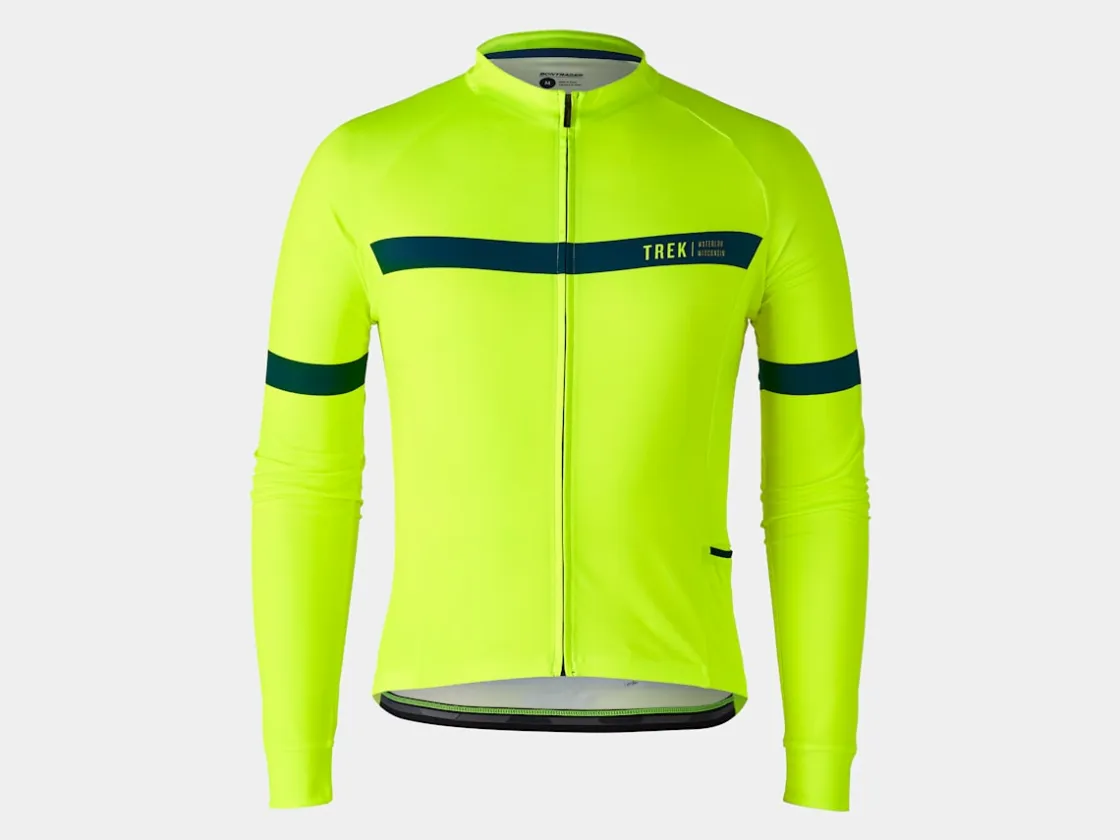 Trek Bikes Bontrager Circuit Long Sleeve Cycling Jersey Radioactive Yellow Online