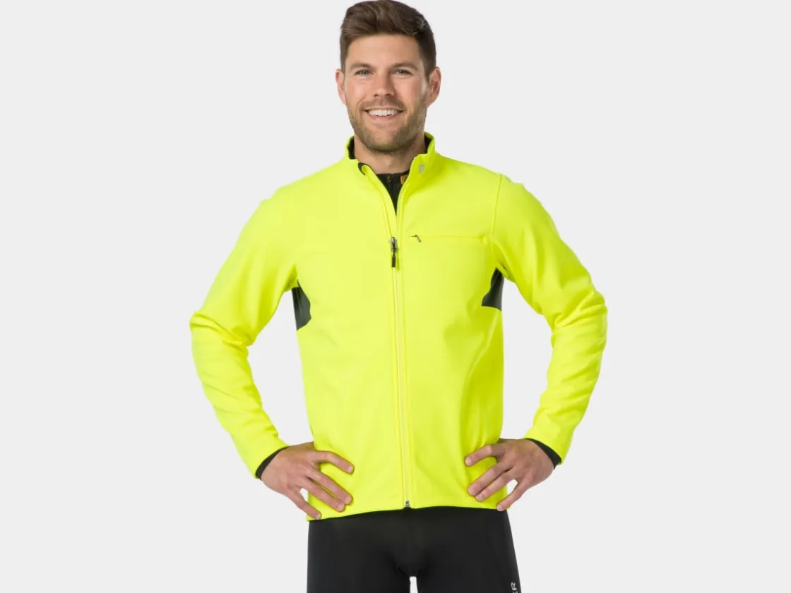 Trek Bikes Bontrager Circuit Softshell Cycling Jacket Visibility Yellow Best Sale