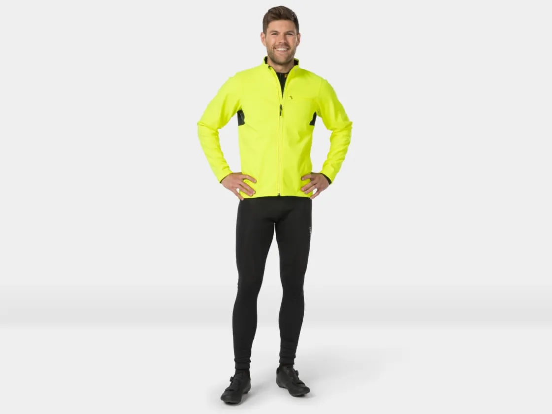 Trek Bikes Bontrager Circuit Softshell Cycling Jacket Visibility Yellow Best Sale
