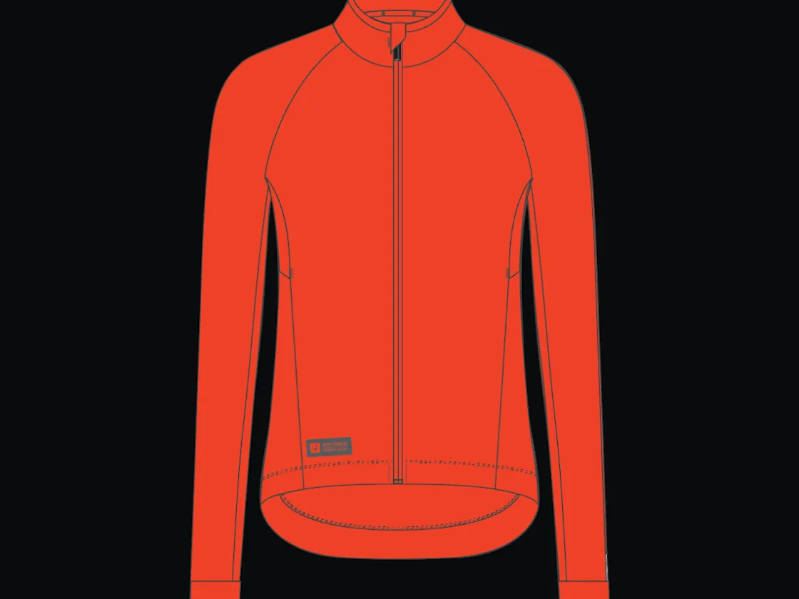 Trek Bikes Bontrager Circuit Thermal Long Sleeve Cycling Jersey Deep Dark Blue Shop