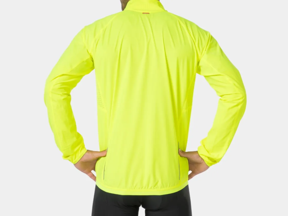 Trek Bikes Bontrager Circuit Windshell Wind Jacket Visibility Yellow Store