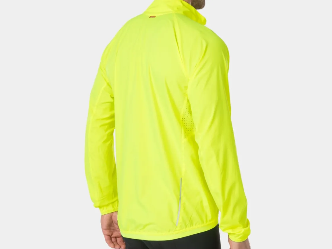 Trek Bikes Bontrager Circuit Windshell Wind Jacket Visibility Yellow Store