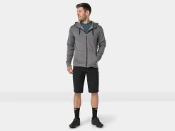 Trek Bikes Bontrager Evoke Mountain Bike Hoodie Charcoal New