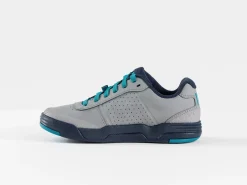 Trek Bikes Bontrager Flatline Women's Mountain Bike Shoe Gravel/Teal Cheap