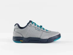 Trek Bikes Bontrager Flatline Women's Mountain Bike Shoe Gravel/Teal Cheap