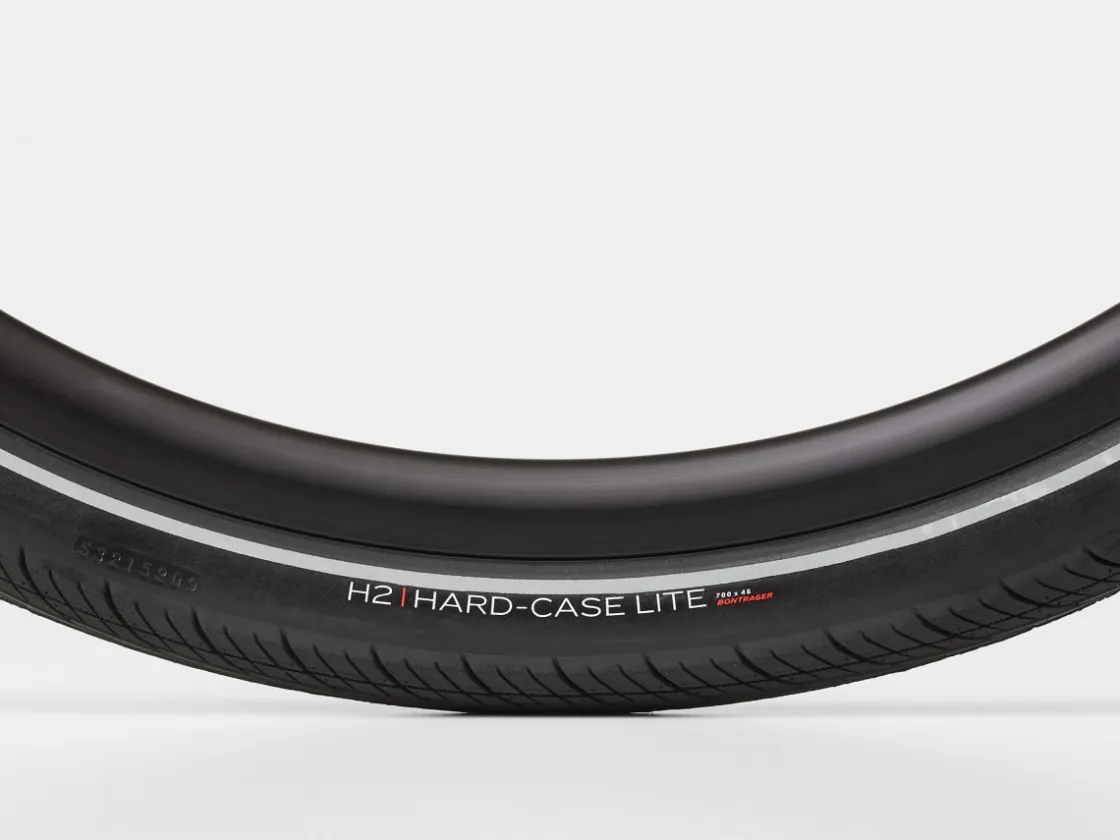 Trek Bikes Bontrager H2 Hard-Case Lite Reflective Hybrid Tire Black/Reflective Discount