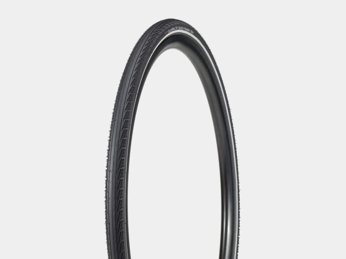 Trek Bikes Bontrager H2 Hard-Case Ultimate Reflective Hybrid Tire Black/Reflective Outlet