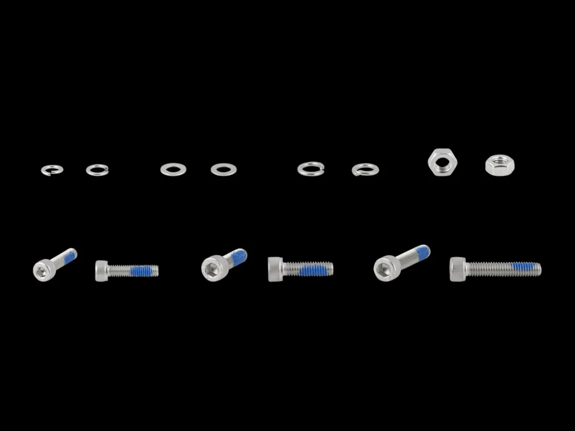 Trek Bikes Bontrager Integrated Rear Kickstand Hardware Kit Silver Fashion