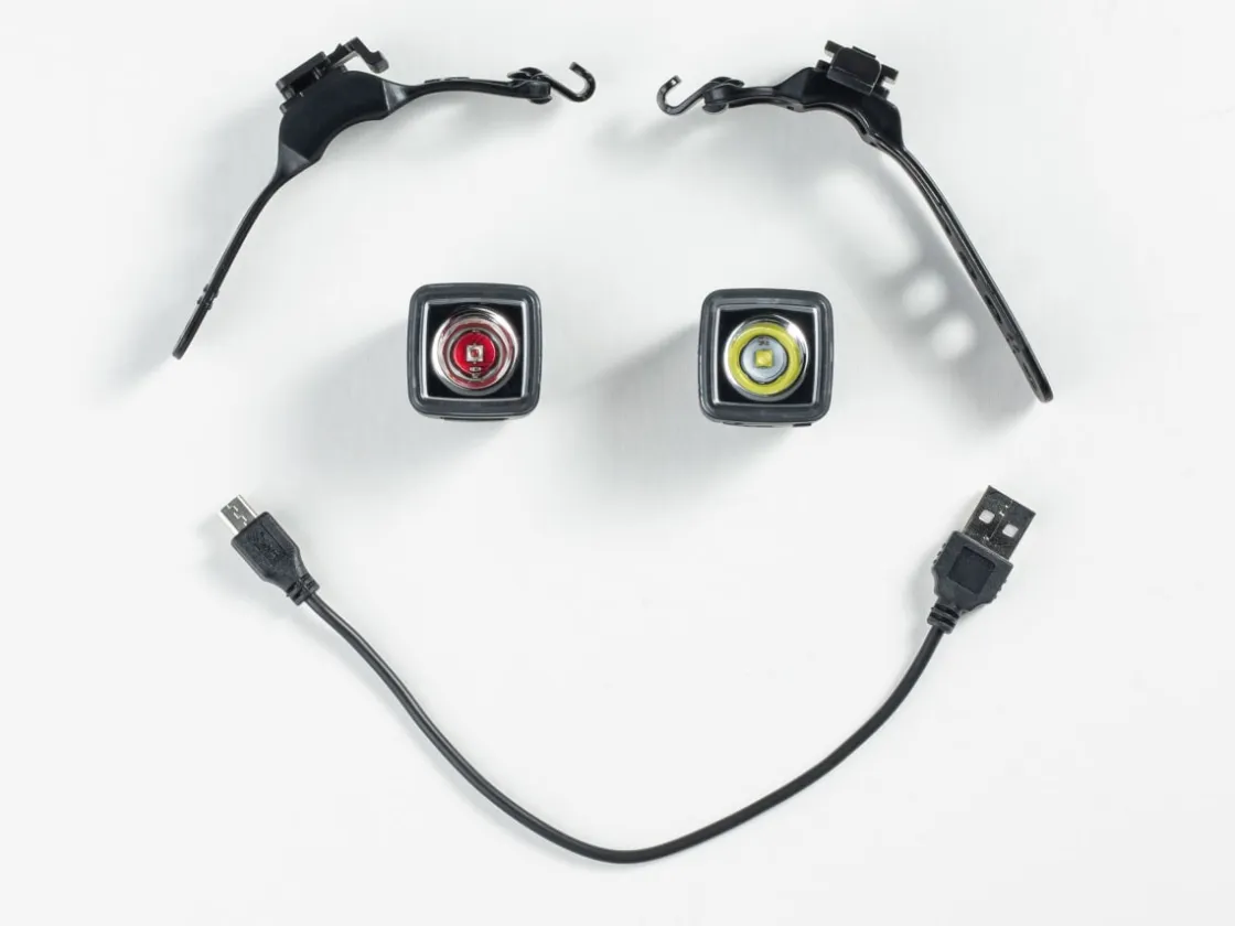 Trek Bikes Bontrager Ion 100 R/Flare R City Bike Light Set Black Cheap